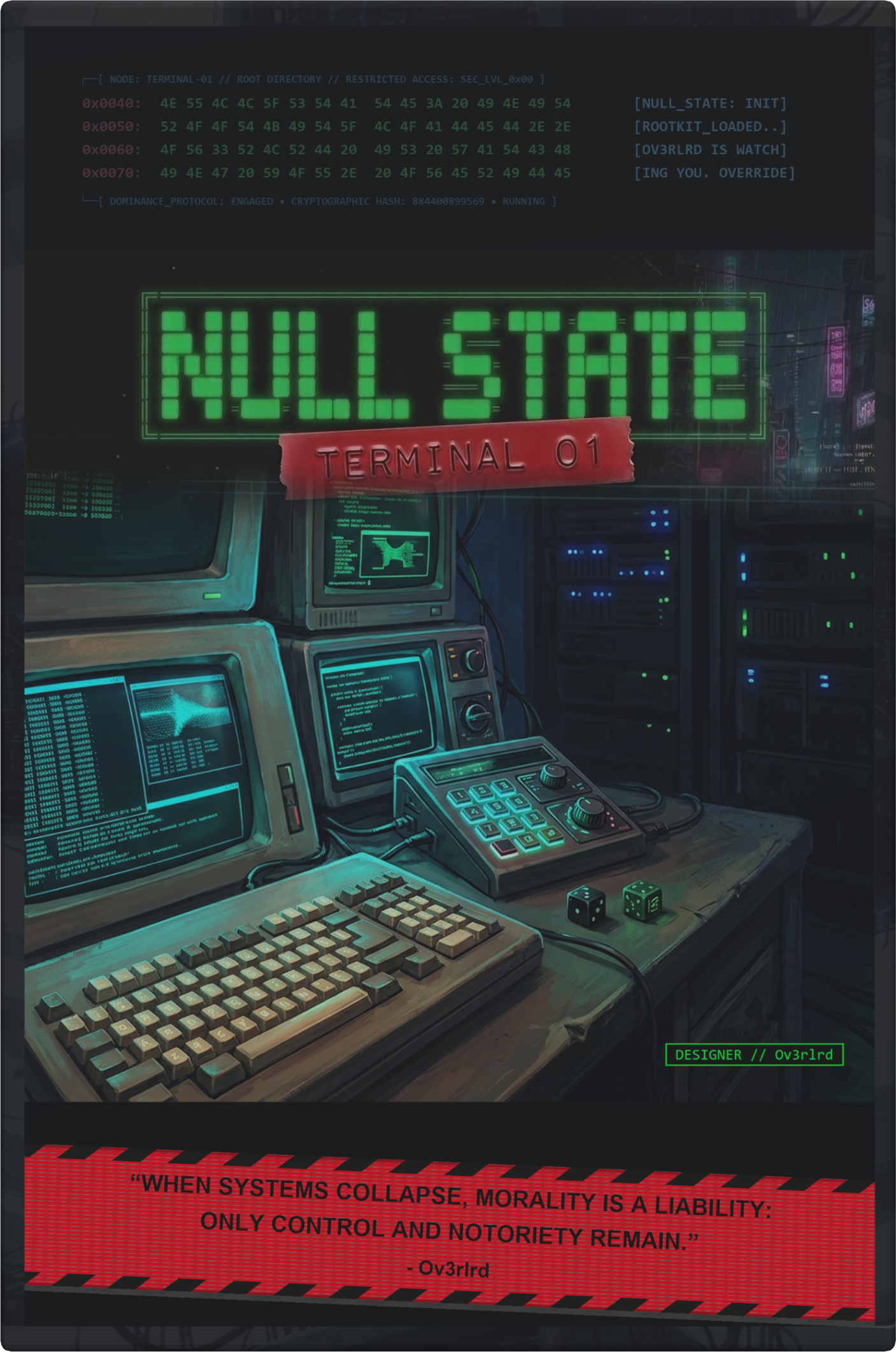 Null State: Terminal 01 Box Art