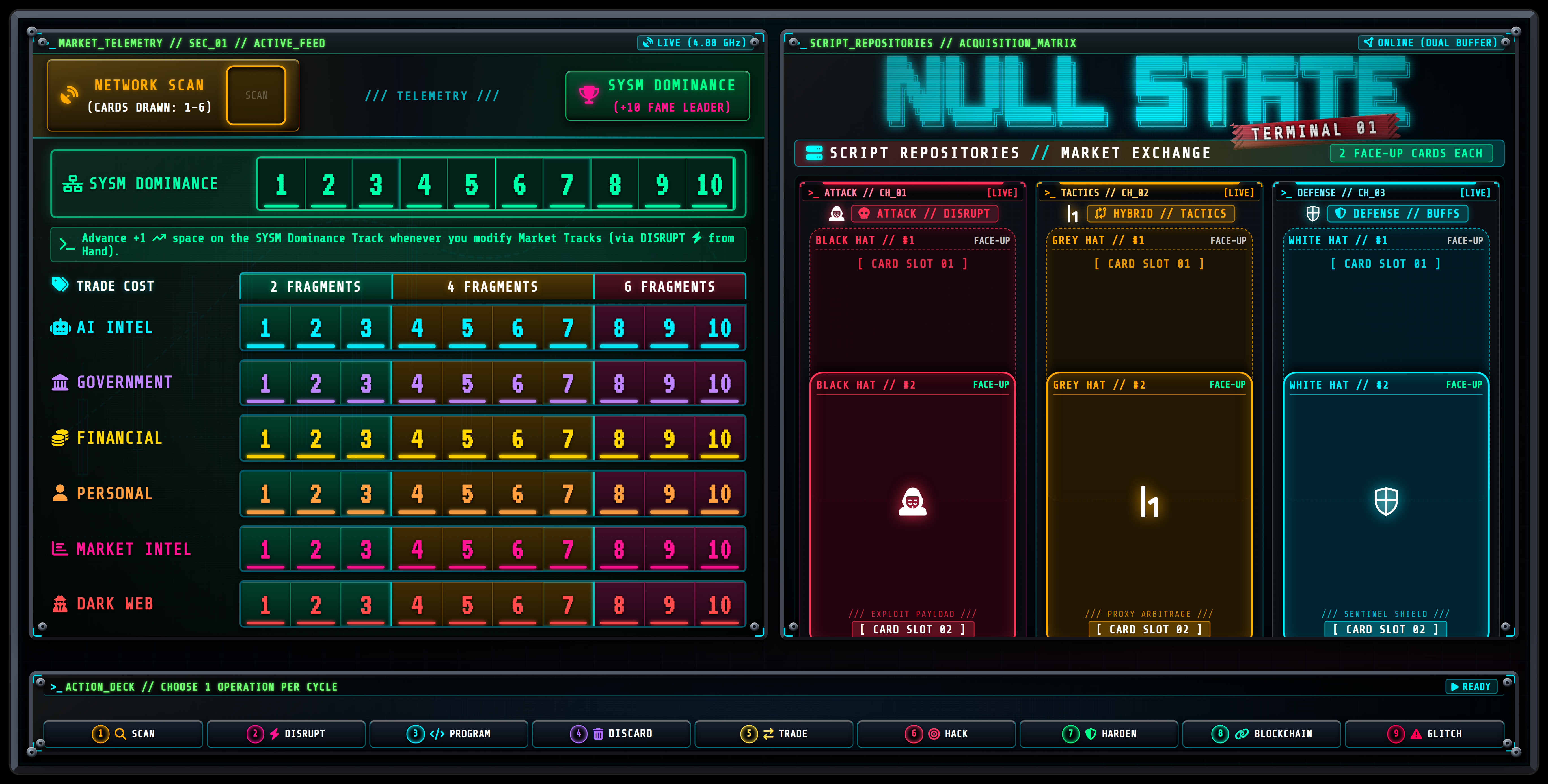 Null State Bifold Gameboard